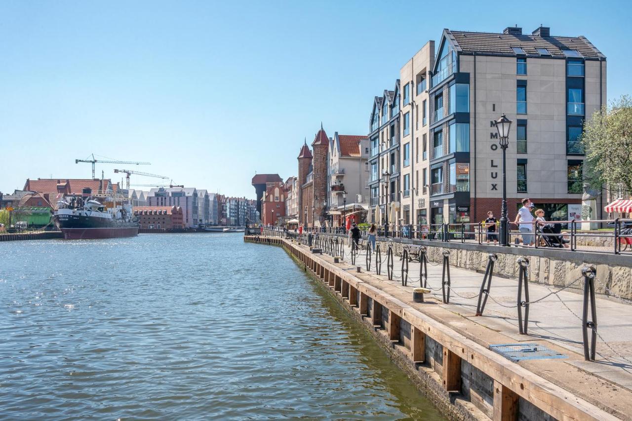 Symfonia Amazing River View Apartment By Downtown Apartments Gdansk Exterior foto