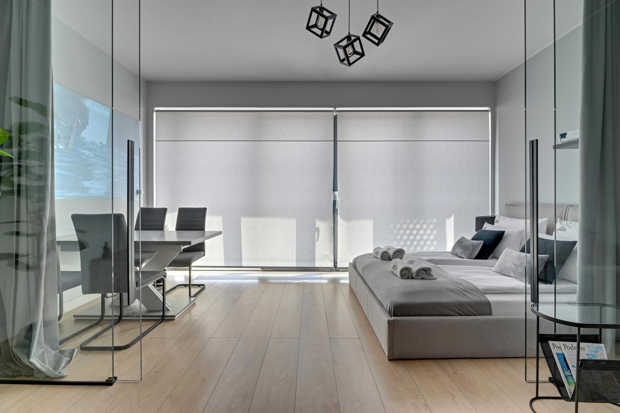 Symfonia Amazing River View Apartment By Downtown Apartments Gdansk Exterior foto